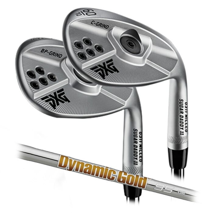 永遠の定番モデル カスタムクラブ PXG 0311 SUGAR DADDY II Chrome ウェッジDynamic Gold 95