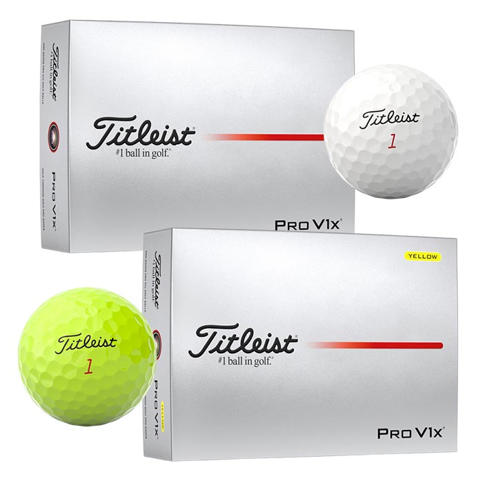 最新 タイトリストPRO V1X 2025年モデル 20個　　イエロー ジオテックゴルフ公式通販サイト / 2025 タイトリスト PROV1x