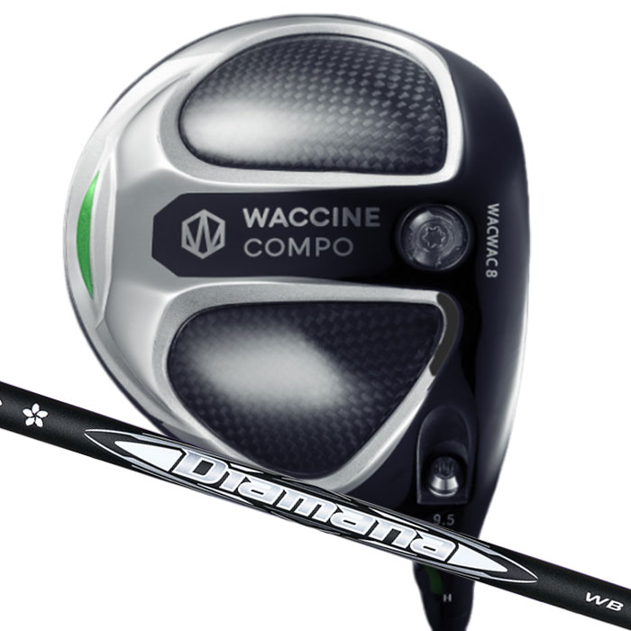 【お買い物マラソン限定！2人に1人最大P100%バック】(カスタムクラブ)グラビティー WACCINE WACWAC 8 DRIVER 1W DR 三菱ケミカル ディアマナ WB ドライバー｜ゴルフショップ　ウィザード