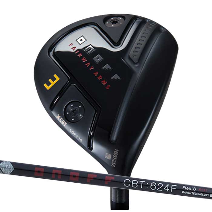 ONOFF Fairway Arms KURO CBT624F Fairway Wood 2023 Golf Club