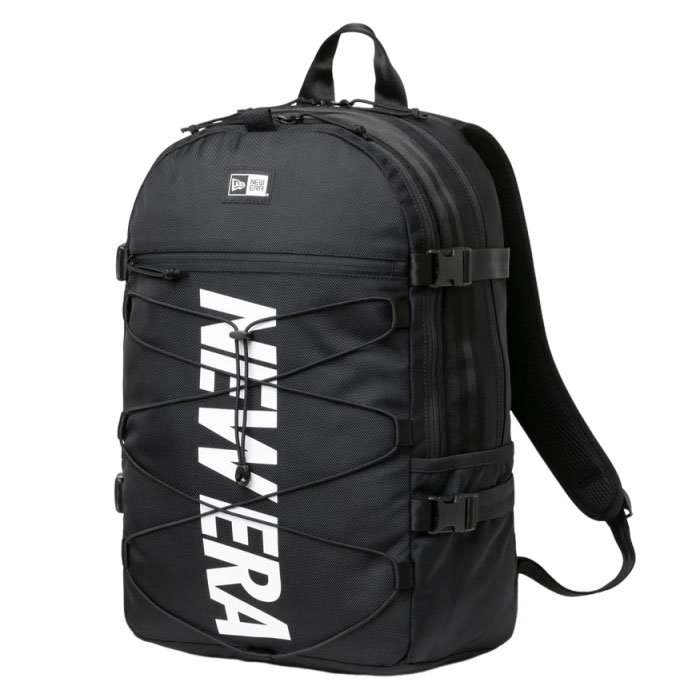 【アフターセール！2％クーポン】ニューエラ NEW ERA 14521341 コードパック 28L プリントロゴ ブラック &times; ホワイト リュック バックパック｜ゴルフショップ　ウィザード