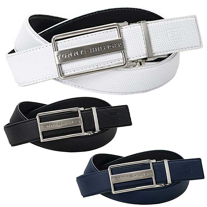 トミーヒルフィガー TOMMY HILFIGER THMB4FVX KEYLIT STRETCH BELT ゴルフベルト キーリット ストレッチ ベルト