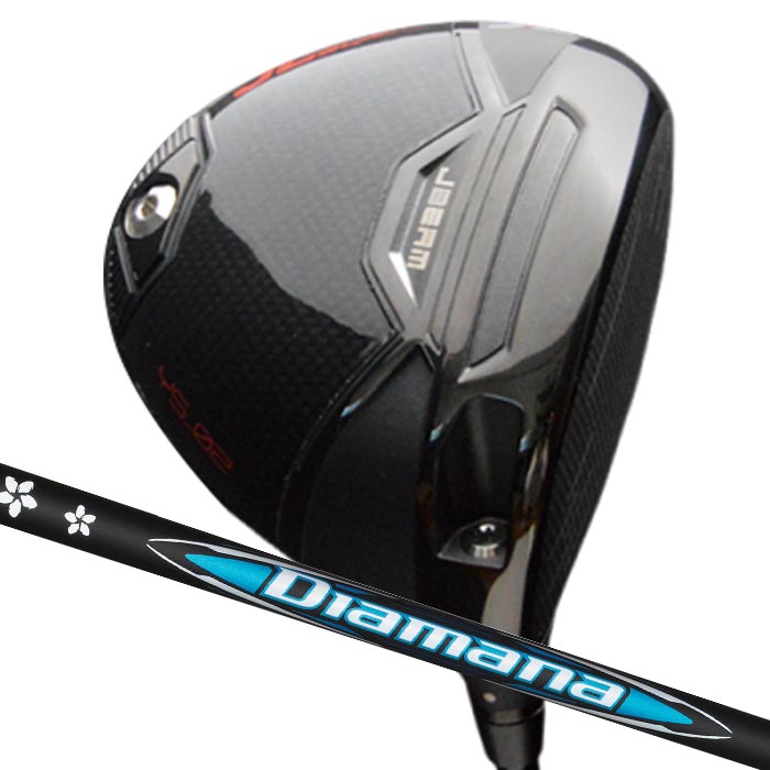 【お買い物マラソン限定！2人に1人最大P100%バック】(カスタムクラブ)ジェイビーム JBEAM JL BLACK DRIVER ドライバー 三菱ケミカル ディアマナ BB｜ゴルフショップ　ウィザード