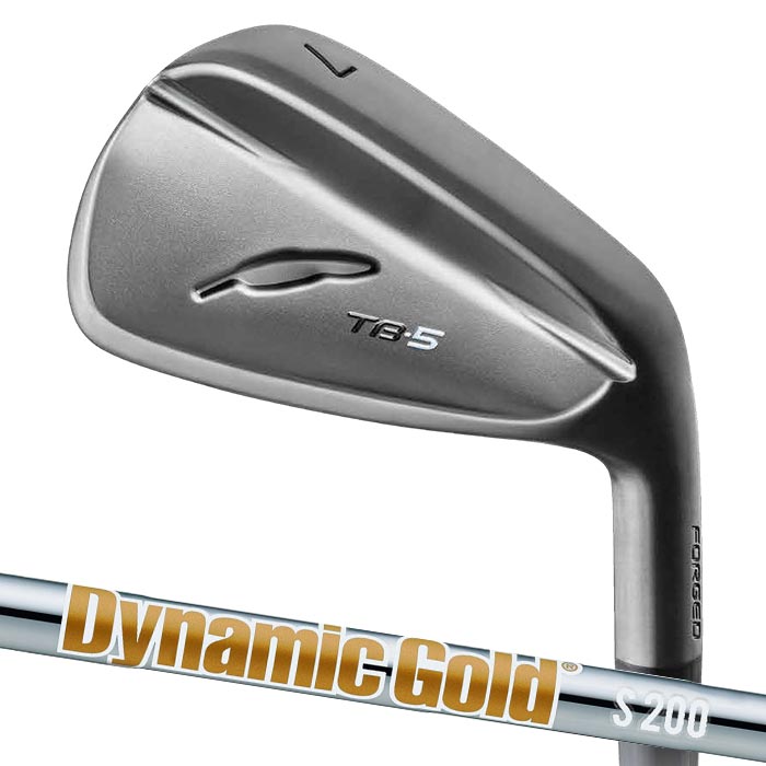 【メーカーカスタム】FOURTEEN フォーティーン TB-5 FORGED(25) アイアン ブラックサテン Dynamic Gold HT 5I単品