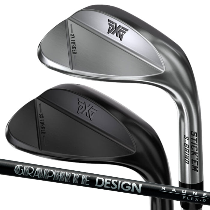 (カスタムウェッジ) PXG Stick Em Wedge グラファイトデザイン RAUNE IRON ラウネ アイアン Parsons Xtreme Golf 左右あり