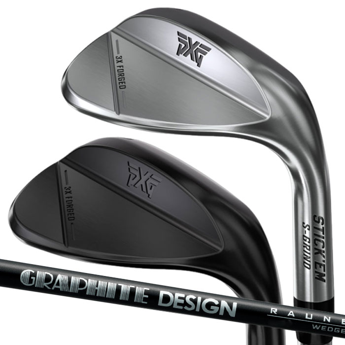 【お買い物マラソン限定！2人に1人最大P100%バック】(カスタムウェッジ) PXG Stick Em Wedge グラファイトデザイン RAUNE WEDGE ラウネ ウェッジ Parsons Xtreme Golf 左右あり｜ゴルフショップ　ウィザード