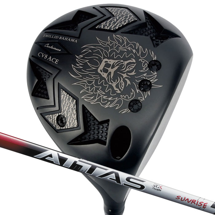 エミリッドバハマ CV8 ACE ドライバーヘッド 10.5度 ヘッドカバー付き
