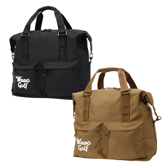 楽天市場】WAAC ワックユニセックス ボストンバッグ ブラックUNISEX