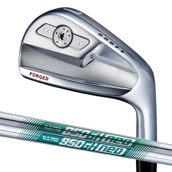 【メーカーカスタム】オノフ ONOFF 2026 KURO FORGED IRON N.S.PRO GH neo シリーズ 6-PW(5本セット) アイアン