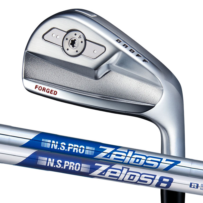 【メーカーカスタム】オノフ ONOFF 2026 KURO FORGED IRON NS PRO ZELOS 6-PW(5本セット) アイアン