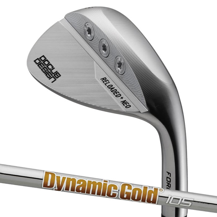 【お買い物マラソン限定！2人に1人最大P100%バック】(カスタムクラブ) ドゥーカス DOCUS Reloaded+ NEO Wedge Dynamic Gold 105 ウェッジ｜ゴルフショップ　ウィザード