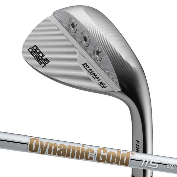 【お買い物マラソン限定!2人に1人最大P100%バック】(カスタムクラブ) ドゥーカス DOCUS Reloaded+ NEO Wedge Dynamic Gold 115 ウェッジ|ゴルフショップ ウィザード