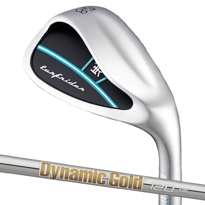 (カスタムクラブ)ムジーク muziik TurfRider widesole ウェッジ Dynamic Gold 120