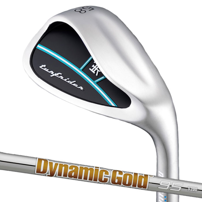 (カスタムクラブ)ムジーク muziik TurfRider widesole ウェッジ Dynamic Gold 95