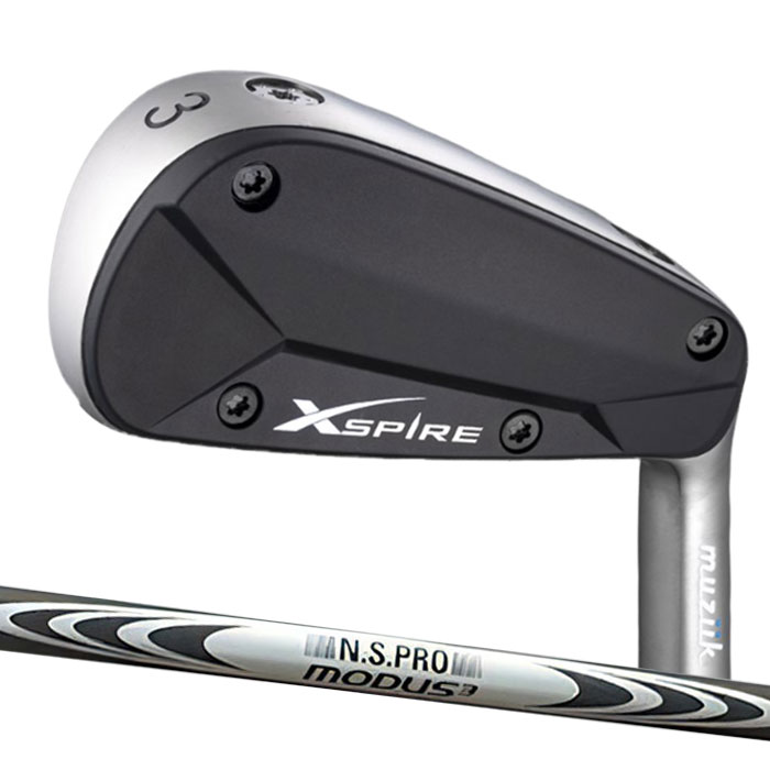 (カスタムクラブ)ムジーク muziik Xspire Titanium UT Iron N.S.PRO MODUS3 HYBRID GOST ユーティリティ アイアン