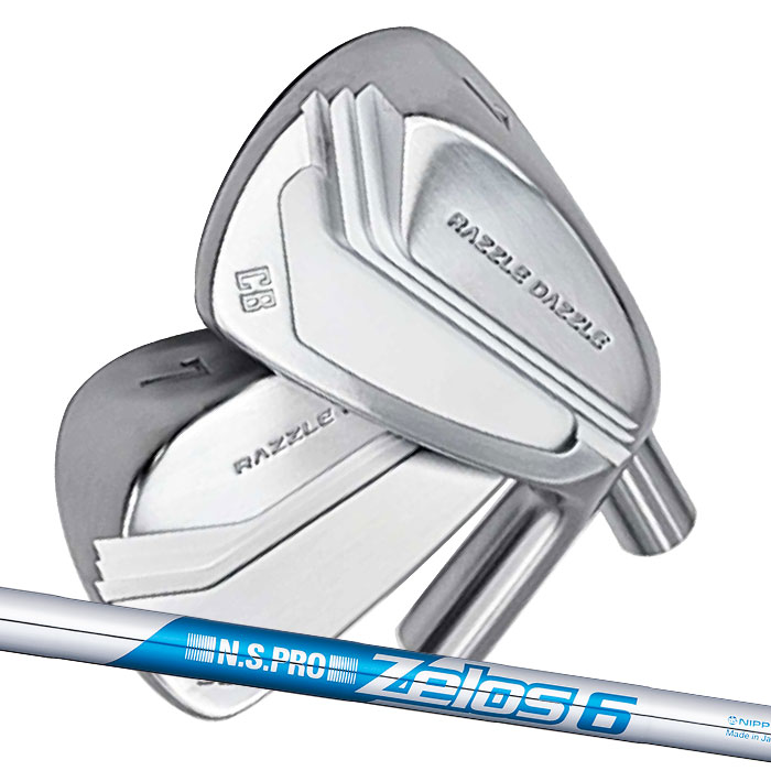 【7月20日限定！2人に1人最大P100%バック&4％クーポン】(カスタムアイアン) ラズルダズル CSI-BB / CSI-CB FORGED N.S.PRO ZELOS 6単品 RAZZLE DAZZLE｜ゴルフショップ　ウィザード 25,772円