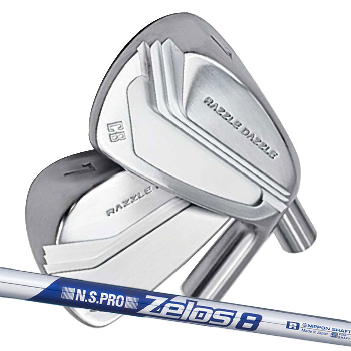 【7月20日限定！2人に1人最大P100%バック&4％クーポン】(カスタムアイアン) ラズルダズル CSI-BB / CSI-CB FORGED N.S.PRO ZELOS 8単品 RAZZLE DAZZLE｜ゴルフショップ　ウィザード