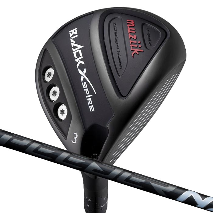 (カスタムフェアウェイウッド) ムジーク muziik BLACK XSPIRE Fairway Wood フジクラ スピーダーNX ブラック 62,648円