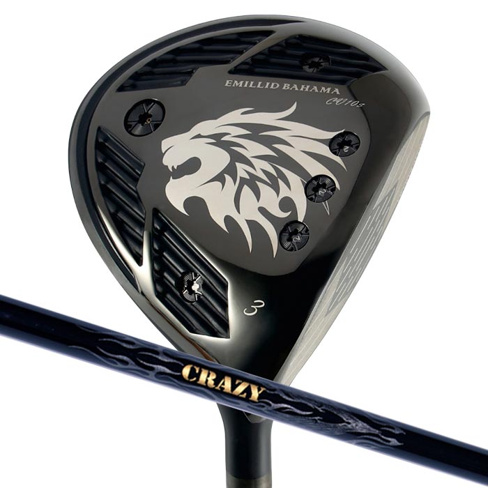 (カスタムフェアウェイウッド) エミリッドバハマ カールヴィンソン CV10s BK FW クレイジー CRAZY FAIRWAY EMILLID BAHAMA Carlvinson 61,498円