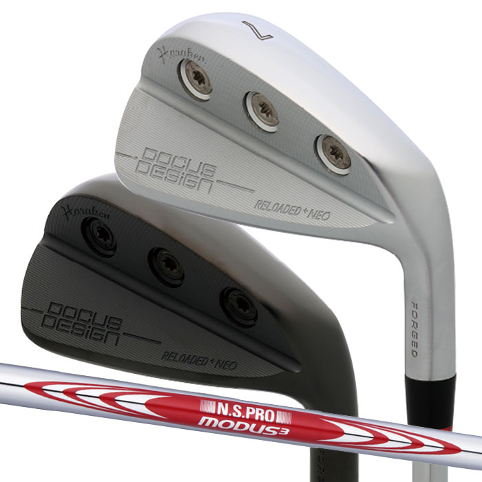 (カスタムクラブ) DOCUS RELOADED+ NEO IRON アイアンN.S.PRO MODUS3 TOUR 120 6I～P(5本セット) ドゥーカス