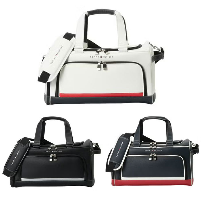 【お買い物マラソン限定！2人に1人最大P100%バック】トミーヒルフィガー TOMMY HILFIGER THMG6SB1 FACE ボストンバッグ 2026 フェイスシリーズ ゴルフ シューズ収納可｜ゴルフショップ　ウィザード