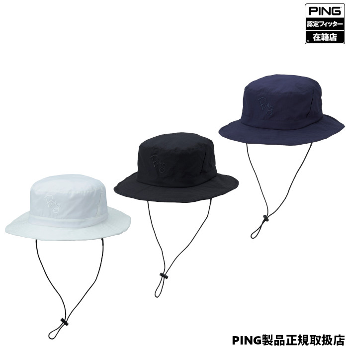 ピン ゴルフ PING HW-U2606 WATER REPELLENT HAT 2026年モデル ゴルフ ハット 帽子 38997
