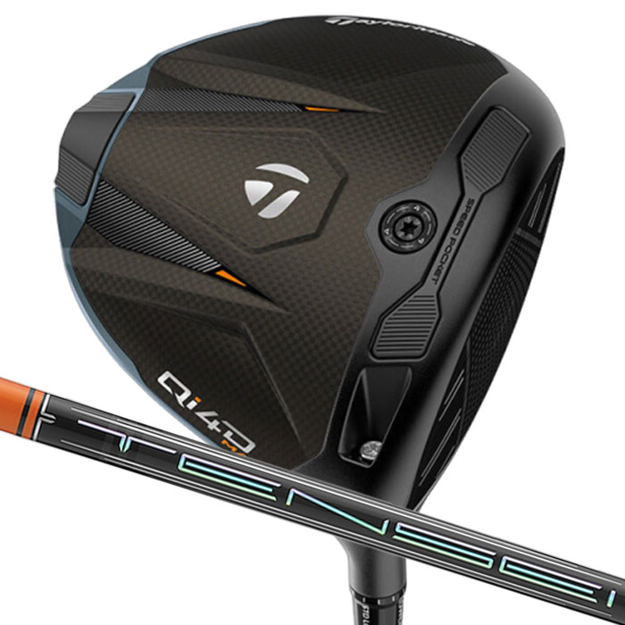 (メーカーカスタム)テーラーメイド Qi 4D MAX ドライバー TENSEI PRO ORANGE 1K 日本正規品 TaylorMade キューアイ