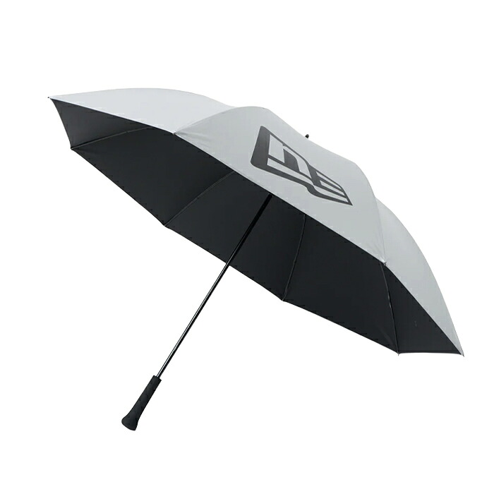 ニューエラ NEW ERA 14747157 ゴルフアンブレラ フラッグロゴ シルバー UMBRELLA 傘 日焼け予防