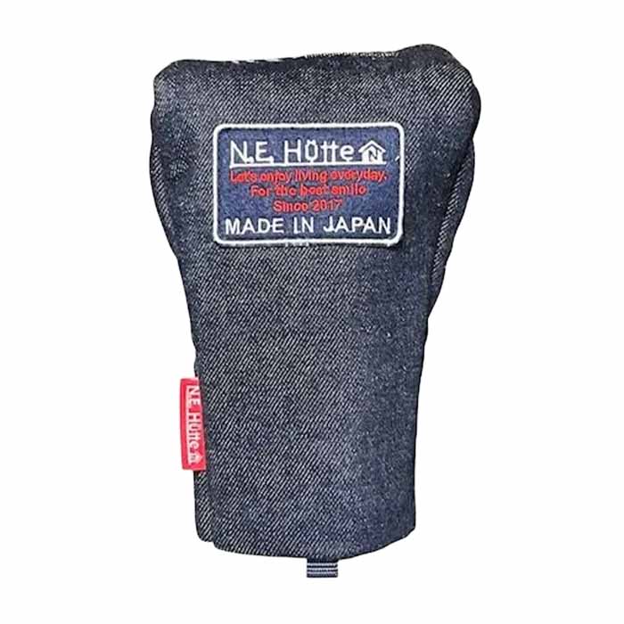 【お買い物マラソン限定！2人に1人最大P100%バック】エヌ.イー.ヒュッテ N.E.Hutte ネオマレット型 パターカバー ブーツタイプ ニューデニム ヘッドカバー シャフト 他のクラブを守る｜ゴルフショップ　ウィザード