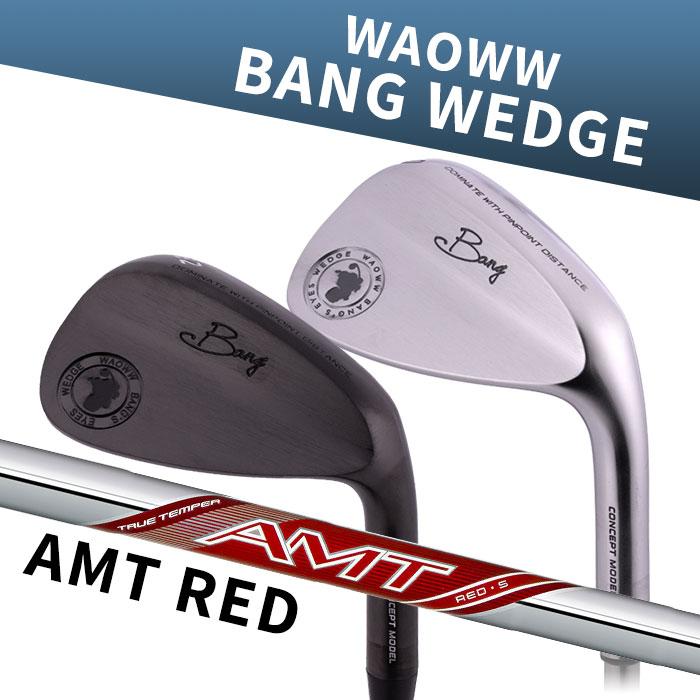【お買い物マラソン限定！2人に1人最大P100%バック】(カスタムウェッジ) WAOWW ワオ BANG WEDGE AMT RED バン｜ゴルフショップ　ウィザード