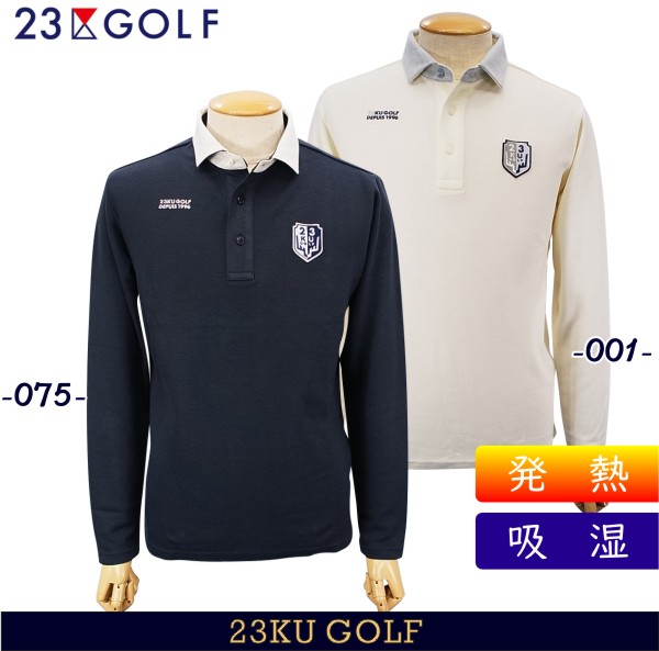 楽天市場】【PREMIUM SALE】 23区GOLFメンズ ハーフジップ長袖シャツ 