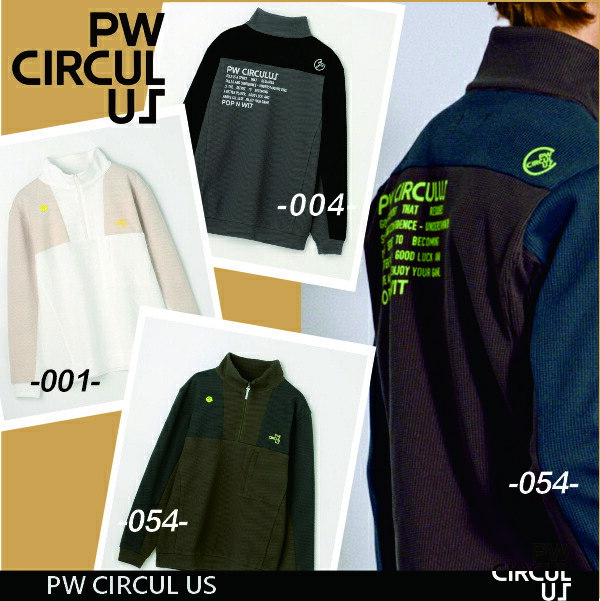 PW CIRCULUS ハーフジップシャツ　LLサイズ 楽天市場】【PW CIRCULUS・ピーダブリュサーキュラス】【撥水