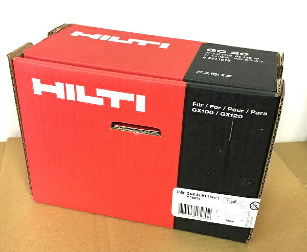 から厳選した ヒルティ HILTI ガス式鋲打機用連発ピン ガスピン800本 ...