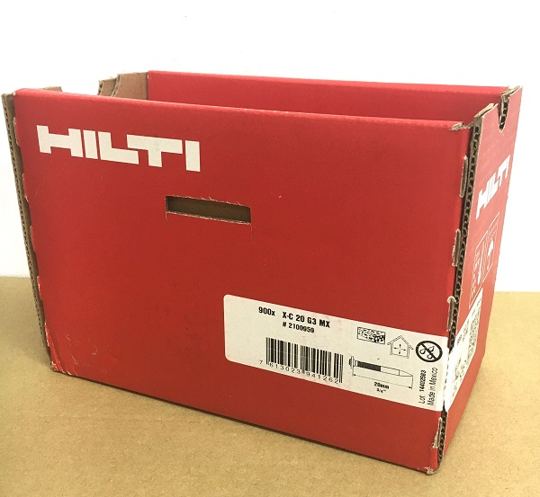 【楽天市場】HILTI ヒルティ GX3用 ガスピン X-P 20 G3 MX (900本