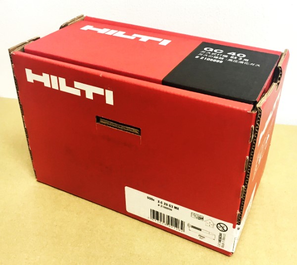 【楽天市場】HILTI ヒルティ GX 3用ピン (連発) X-C 20 G3 MX (1200 