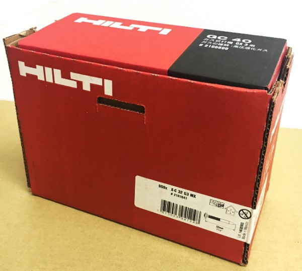 【楽天市場】HILTI ヒルティ GX3/120用 ガスピン X-C 32 G3 MX 