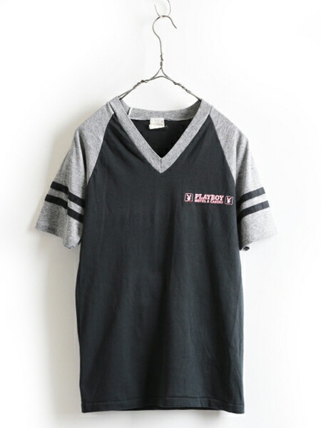 楽天市場】□返品不可□ 90s 人気の黒☆PLAYBOY プレイボーイ 刺繍