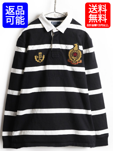black ralph lauren rugby shirt