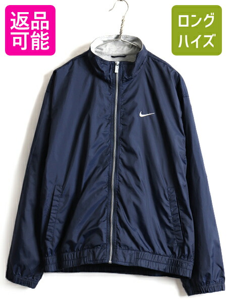 【再入荷】 【M】NIKEナイキ ナイロンジャケット フランス 薄手 ワンポイントロゴ - ナイロンジャケット