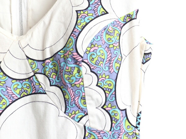 70 S ビンテージ Rhapoody ノーススリーブ Aライン ワンピース 総柄 ドレス レディース 女性 Xs 程 マキシ丈 古着 コットン Usa 古着 中古 フレア ワンピ 70年代 ロング丈 クラシカル 花柄 アンティーク 綿 マキシワンピース ヴィンテージ 白 Vネック Hubexperts Ch