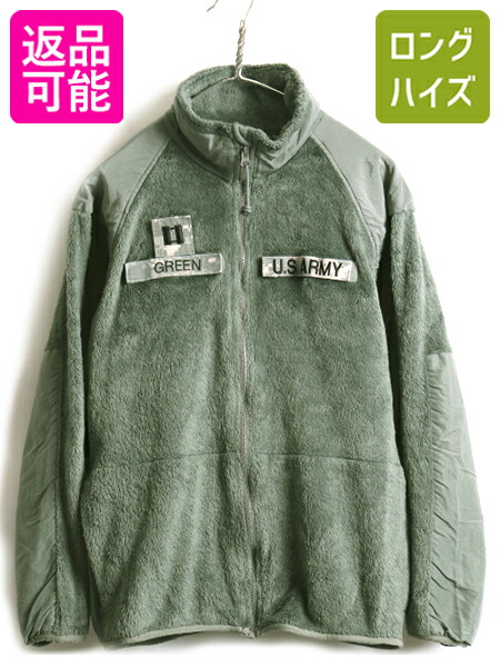 民間 GEN3 フルジップ 毛長 フリース ジャケット MEDIUM / 古着 ミリタリーECWCS レベル3 ジャンパー ARMY ブルゾン コヨーテ ジャンパー main image 0