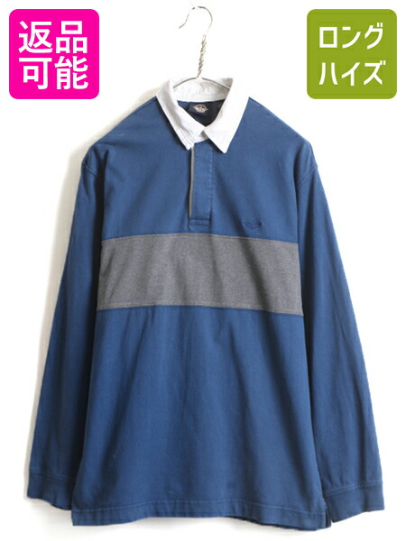 楽天市場】90s □ J CREW ボーダー 長袖 ラガー シャツ ( メンズ