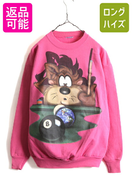 90s古着TeeJaysバグズバニー背面ビッグプリント スウェット　USA製L 古着 90年代 バッグスバニー ローラバニー キャラクター