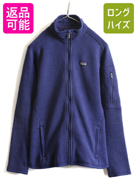 パタゴニア ベターセーター ジャケット レディース M / 古着 19年製 アウトドア 裏起毛 フリース セーター フルジップ ブルゾン ハイネック main image 1