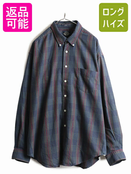 古着–90's～00's Levi's オンブレチェック オープンカラーシャツ