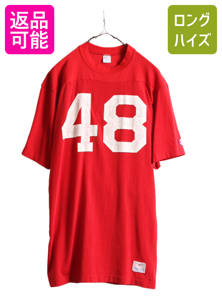 タイムセール　70年代　usa製　フットボールTシャツ　チャンピオン 70's Champion フットボールTシャツ “WIN” - used&vintage box
