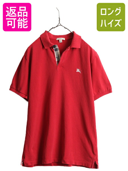 美品 バーバリーロンドン ノバチェック 七分袖 鹿子 ポロシャツ 美品 バーバリーロンドン ノバチェック 七分袖 鹿子 ポロシャツ
