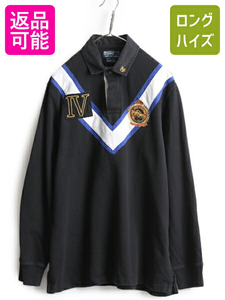 中古品　POLO by Ralph Lauren ラガーシャツ　XL 楽天市場】大きいサイズ XXL □ POLO ポロ ラルフローレン ボーダー