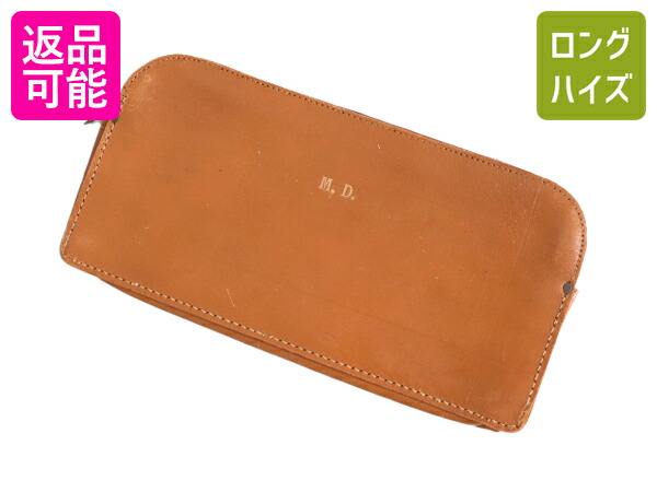 【7/24 400円OFFクーポン×ポイント5倍】 60s USA製 Smead Redrope 本革 レザー クラッチ バッグ 古着 60年代 ヴィンテージ ブラウン レザーバッグ セカンドバッグ CONMAR コンマー| 中古 60's ビンテージ アメリカ製 財布 スミード レッドロープ パーティション ロング ウ|古着ヴィンテージショップLong his