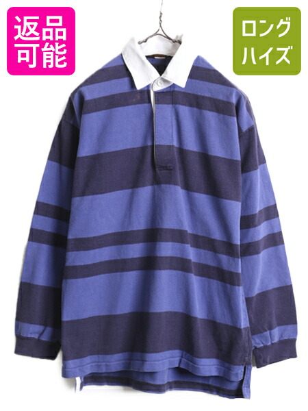 楽天市場】90s ポロ ラルフローレン ボーダー ラガー シャツ